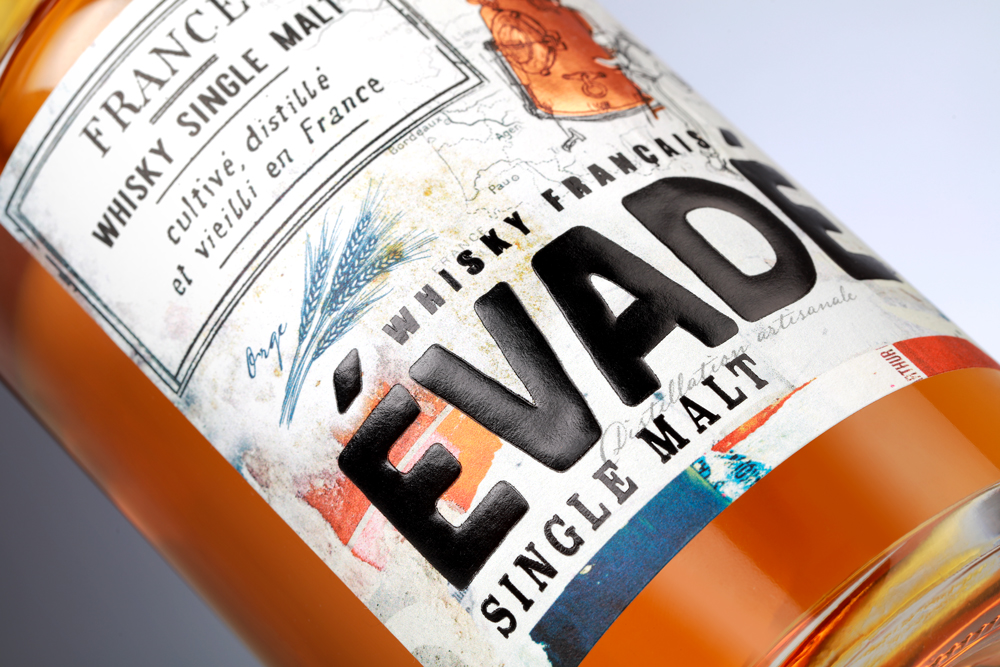 Article - Whisky France Single Malt Evade Rhum Cask Finish 43% 70cl